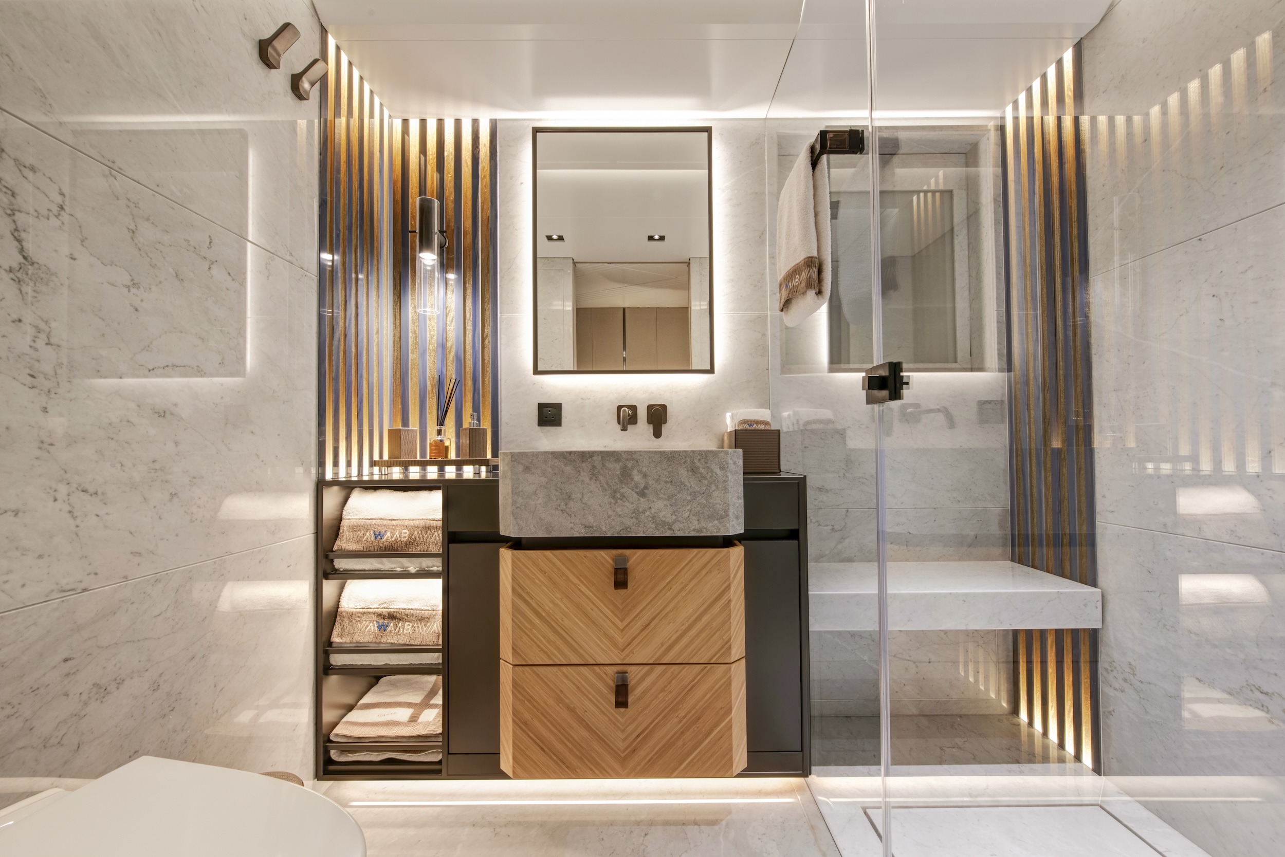 Master bathroom