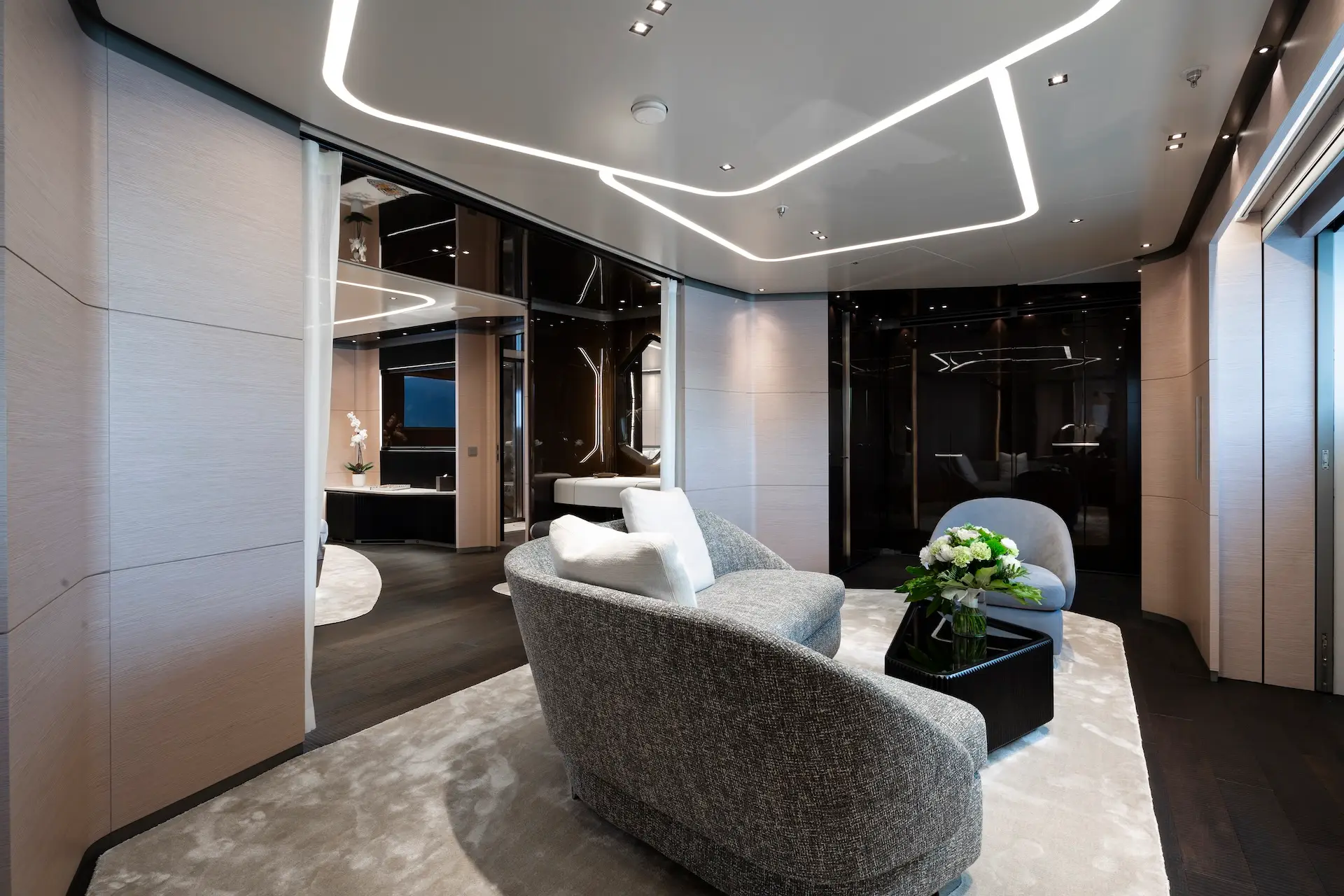 Private sitting area
