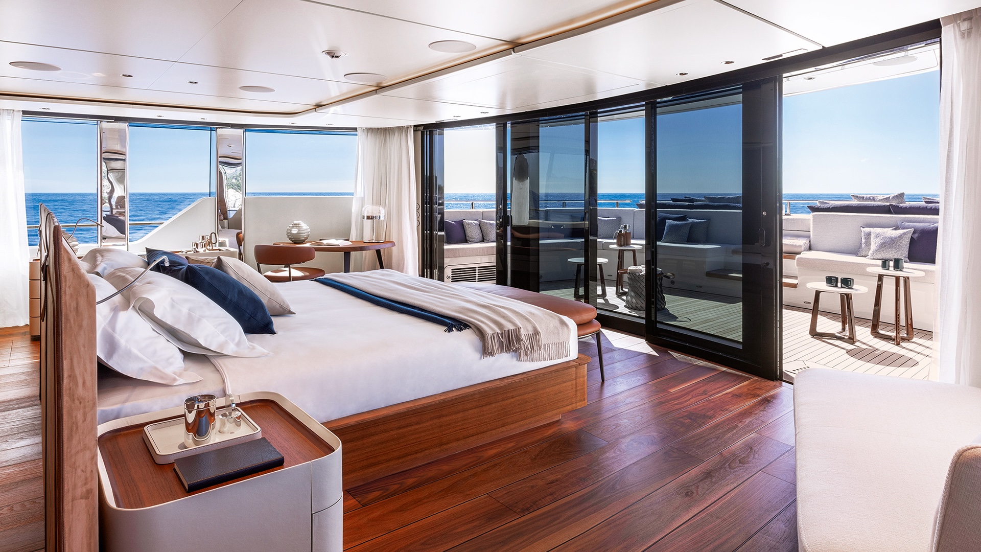 Custom Line 50 master suite